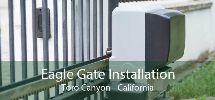 Eagle Gate Installation Toro Canyon - California