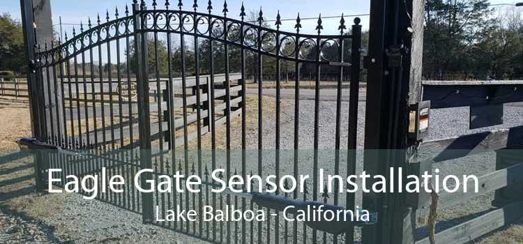 Eagle Gate Sensor Installation Lake Balboa - California