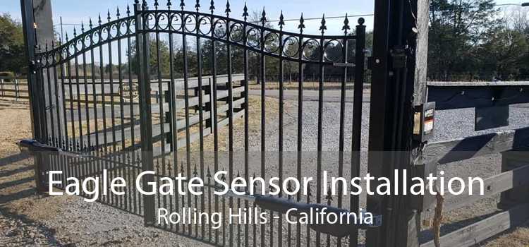 Eagle Gate Sensor Installation Rolling Hills - California