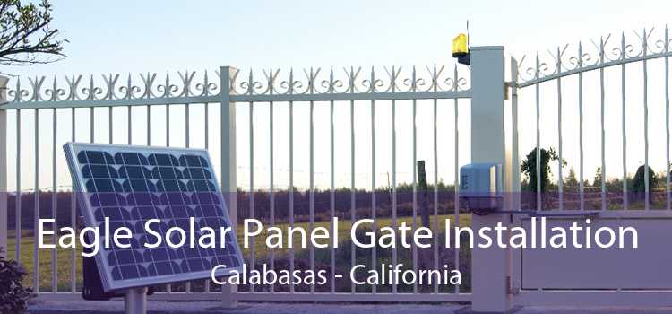 Eagle Solar Panel Gate Installation Calabasas - California