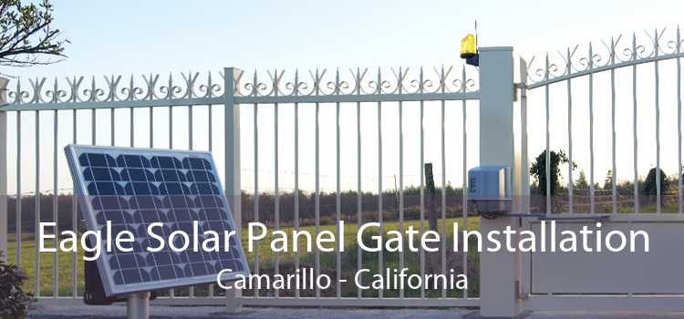 Eagle Solar Panel Gate Installation Camarillo - California