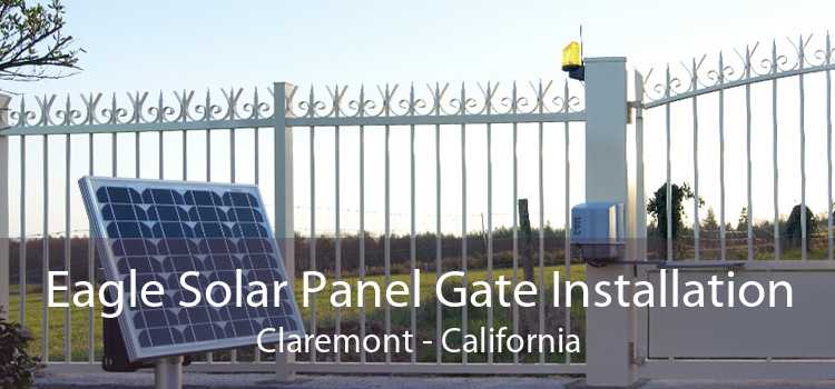 Eagle Solar Panel Gate Installation Claremont - California