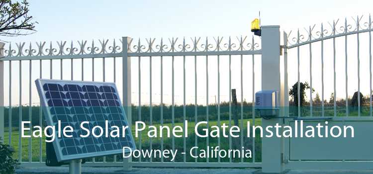 Eagle Solar Panel Gate Installation Downey - California