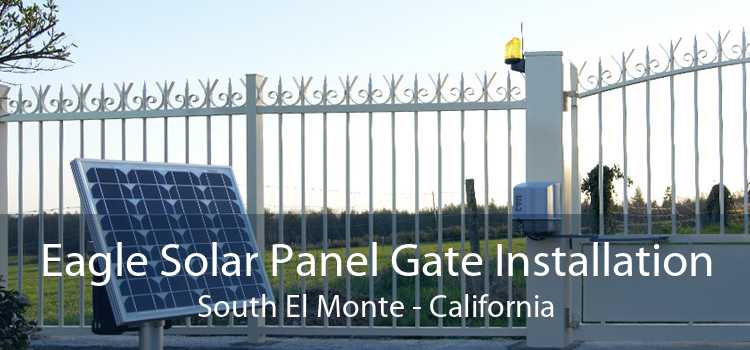 Eagle Solar Panel Gate Installation South El Monte - California