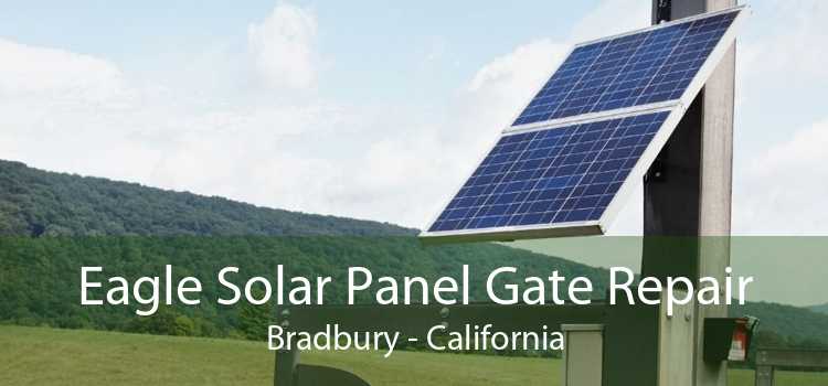 Eagle Solar Panel Gate Repair Bradbury - California