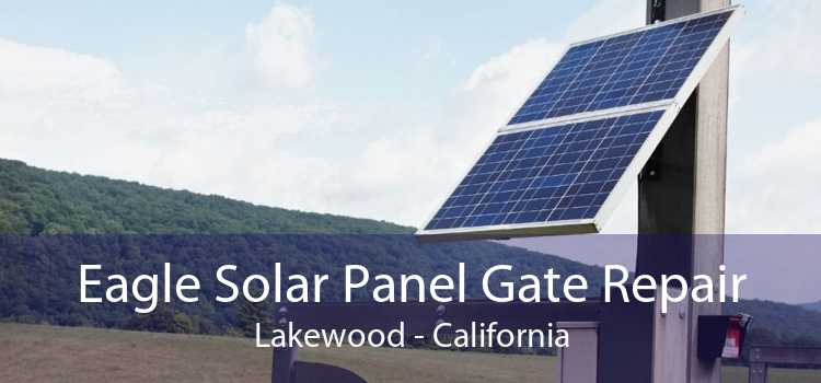 Eagle Solar Panel Gate Repair Lakewood - California