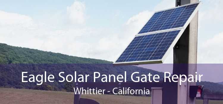 Eagle Solar Panel Gate Repair Whittier - California